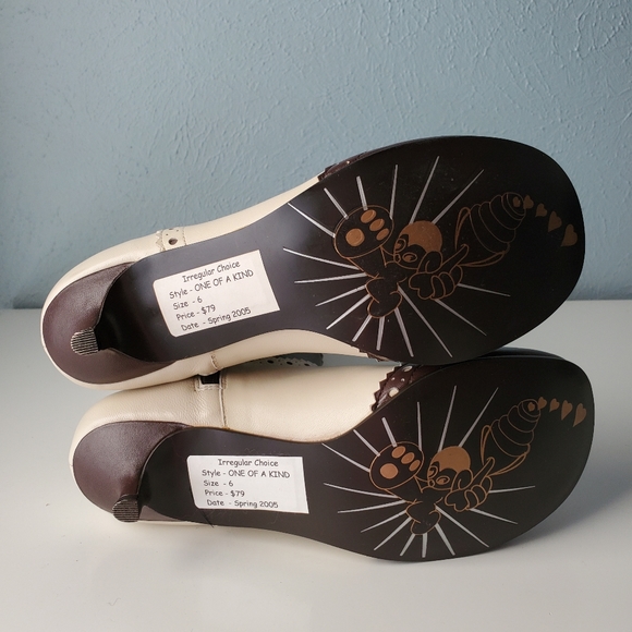 RARE Vintage Irregular Choice Y2K China Doll Art Boots Kitten Heel - Picture 7 of 8